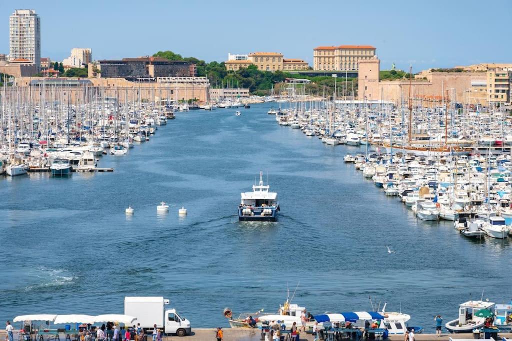 10Can Appartement Vieux Port - 12 Pers Max Marseille Luaran gambar